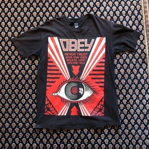 Obey “Never Trust Your Own Eyes” T-shirt